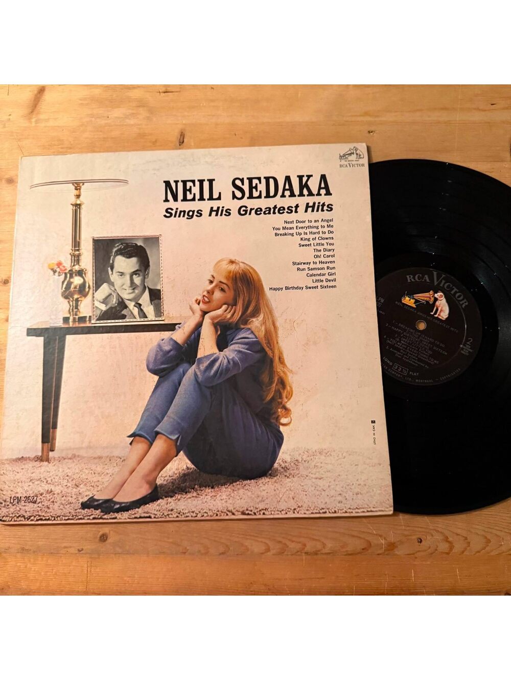 Neil Sedaka - Neil Sedaka sings his Greatest Hits 33rpm VG+ VR21